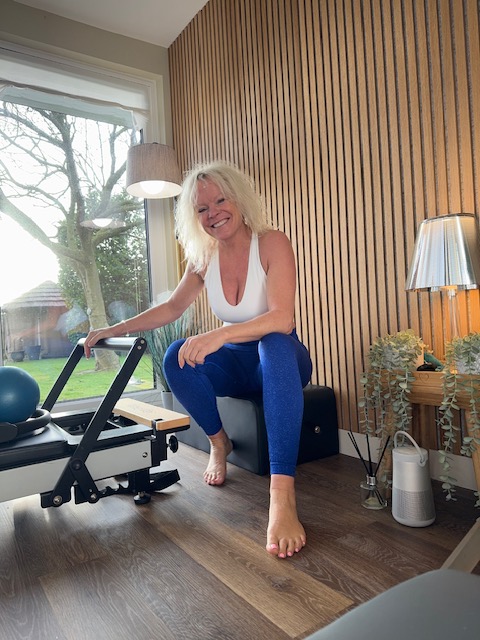 Bella higgins in the bought clinic pilates gym studio ashford